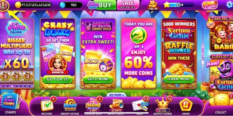 Ưu đãi hấp dẫn khi chơi top game slot